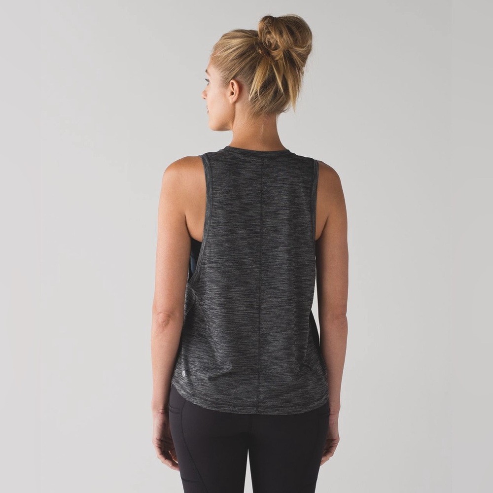 lululemon athletica Gray Tank Top